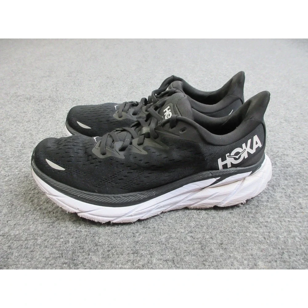 Hoka One One Clifton 8 Shoes Mens Size 9.5 Running Lightweight Athletic Sneakers